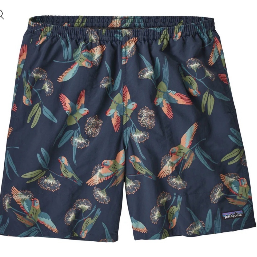 Patagonia Men's Baggies Shorts Relaxed Fit quick-dry Nylon swim trunks Size XL